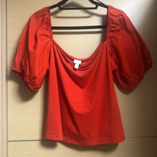 H&M トップス(シャツ/ブラウス(半袖/袖なし))