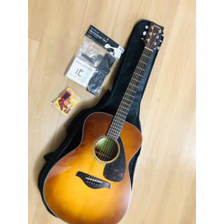 ヤマハ(ヤマハ)のYAMAHA FS800 アコギ 入門モデル 初心者(アコースティックギター)