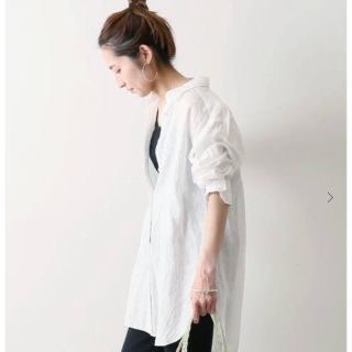 フレームワーク(FRAMeWORK)のcotton100℃様専用　FRENCH LINEN 2WAYシャツ2 (シャツ/ブラウス(長袖/七分))