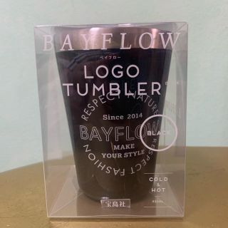 ベイフロー(BAYFLOW)の新品未使用 BAYFLOW タンブラー ブラック(タンブラー)