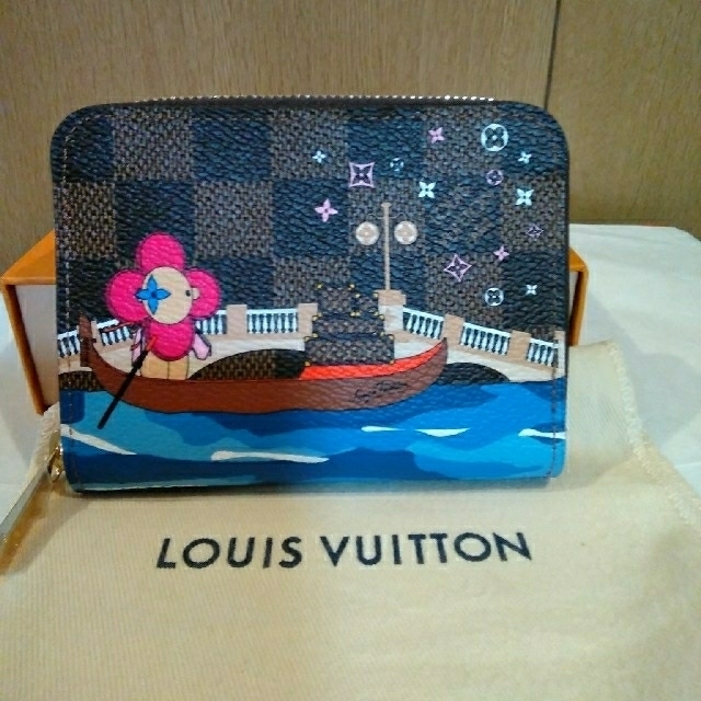 LOUIS VUITTON(ルイヴィトン)の[新品未使用]LOUIS VUITTONジッピーコインパースダミエヴィヴィエンヌ レディースのファッション小物(財布)の商品写真