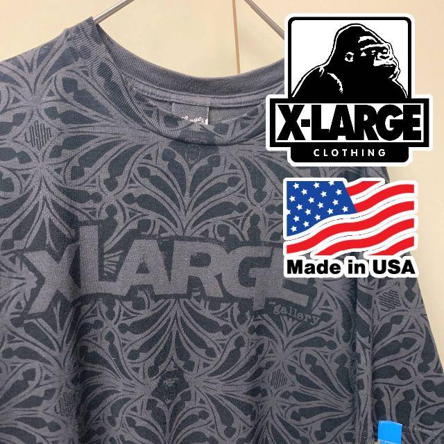 XLARGE(エクストララージ)のX-LARGE 半袖 総柄 Tシャツ M エクストララージ XLARGE 個性的 メンズのトップス(Tシャツ/カットソー(半袖/袖なし))の商品写真