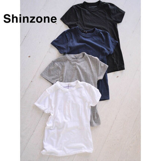 シンゾーン(Shinzone)のシンゾーン   クルーネックTシャツ ブラック(Tシャツ(半袖/袖なし))