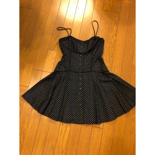 ジルスチュアート(JILLSTUART)のジルスチュアート ドットカットワークレースワンピース(ミニワンピース)