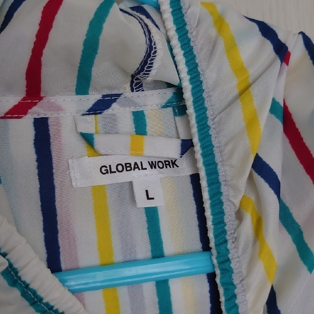 GLOBAL WORK(グローバルワーク)の新品同様　グローバルワーク　レインコート　ポンチョ　Ｌ キッズ/ベビー/マタニティのこども用ファッション小物(レインコート)の商品写真