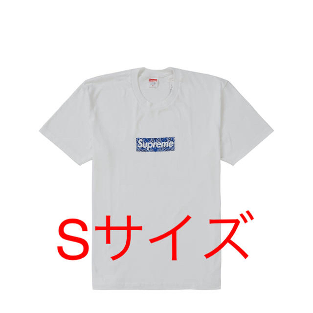 Supreme(シュプリーム)の【新品未使用】supreme bandana box logo tee Sサイズ メンズのトップス(Tシャツ/カットソー(半袖/袖なし))の商品写真