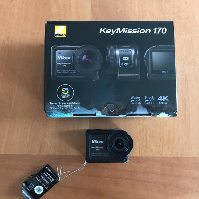 Nikon(ニコン)のニコン　keymission 170 スマホ/家電/カメラのカメラ(ビデオカメラ)の商品写真