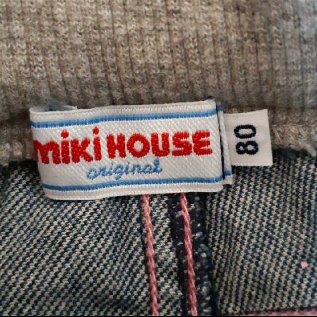 mikihouse(ミキハウス)のミキハウス　デニム　80  70 キッズ/ベビー/マタニティのベビー服(~85cm)(パンツ)の商品写真