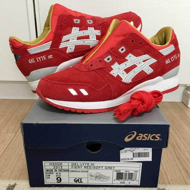 asics(アシックス)のGEL LYTE 3 FIERY RED メンズの靴/シューズ(スニーカー)の商品写真