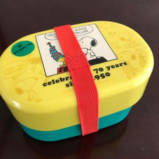 ピーナッツ(PEANUTS)の新品　スヌーピー   2段式　ランチ　ケース(弁当用品)