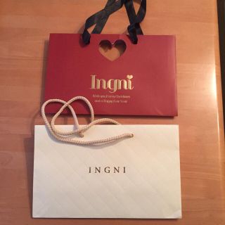 イング(INGNI)のINGNI♡ショップ袋２枚セット価格(ショップ袋)