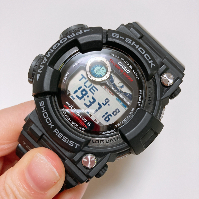 G-SHOCK(ジーショック)のCASIO G-SHOCK 腕時計 GWF-1000-1JF ダイバーウォッチ メンズの時計(腕時計(デジタル))の商品写真