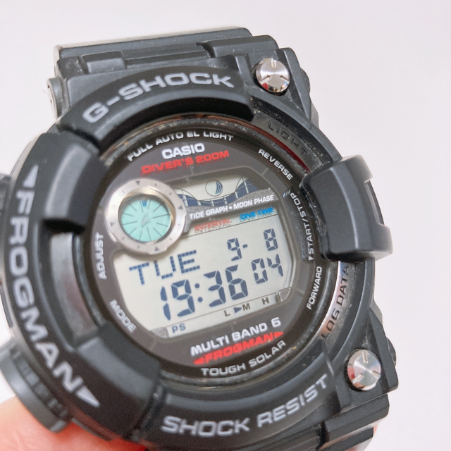 G-SHOCK(ジーショック)のCASIO G-SHOCK 腕時計 GWF-1000-1JF ダイバーウォッチ メンズの時計(腕時計(デジタル))の商品写真