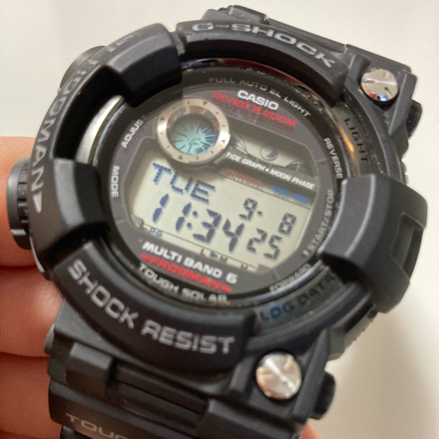 G-SHOCK(ジーショック)のCASIO G-SHOCK 腕時計 GWF-1000-1JF ダイバーウォッチ メンズの時計(腕時計(デジタル))の商品写真