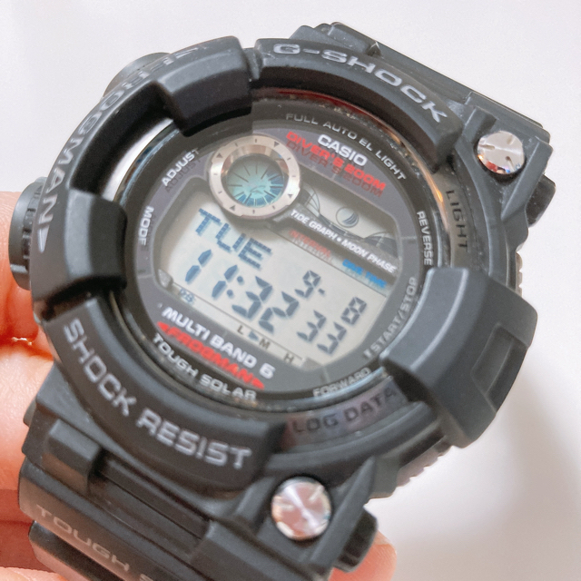 G-SHOCK(ジーショック)のCASIO G-SHOCK 腕時計 GWF-1000-1JF ダイバーウォッチ メンズの時計(腕時計(デジタル))の商品写真