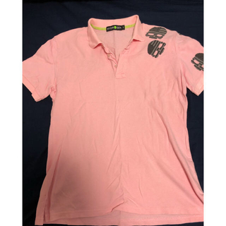 ハイドロゲン(HYDROGEN)のHYDROGENポロシャツ(ピンク)(ポロシャツ)