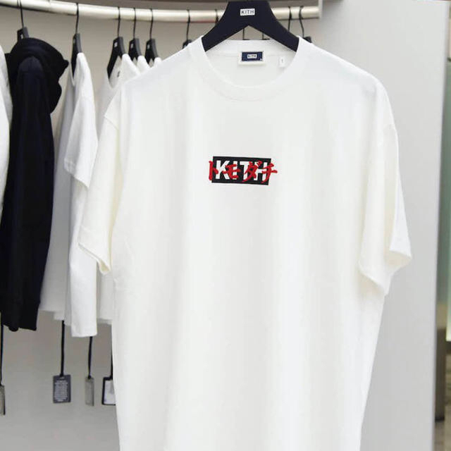 KITH 東京限定 ボックスロゴ Tシャツ ホワイト L サイズメンズ