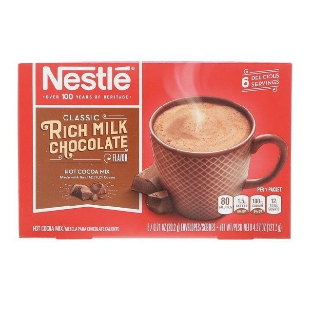 Nestle(ネスレ)の＜12袋＞ネスレ ☆ホットチョコレート2箱☆★リッチミルク★ 食品/飲料/酒の飲料(その他)の商品写真