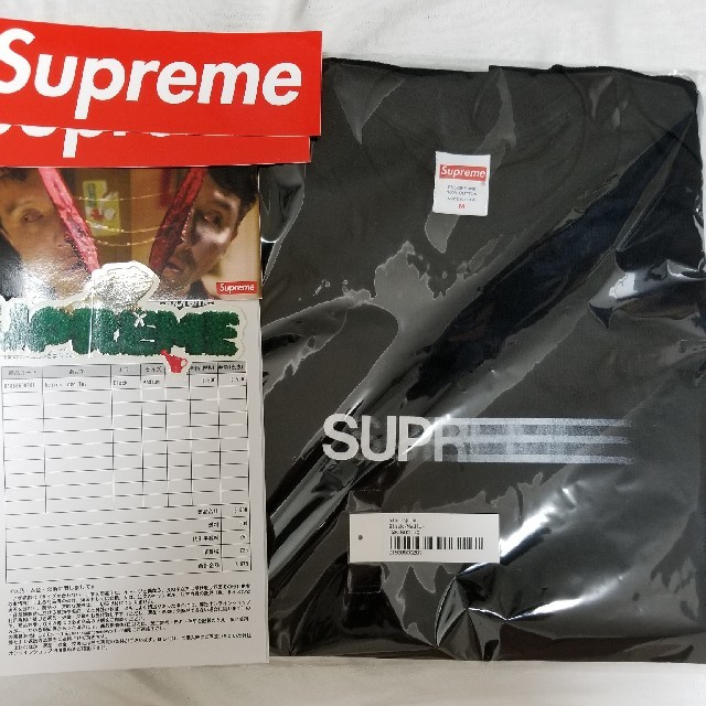 Supreme Motion Logo Tee Black MサイズTシャツ/カットソー(半袖/袖なし)