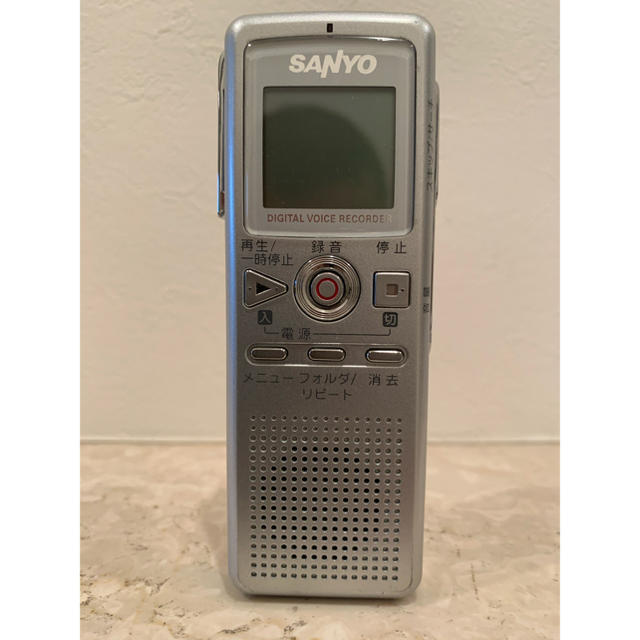 SANYO(サンヨー)のSANYO ICレコーダー　ICR-B36(S) スマホ/家電/カメラのオーディオ機器(その他)の商品写真