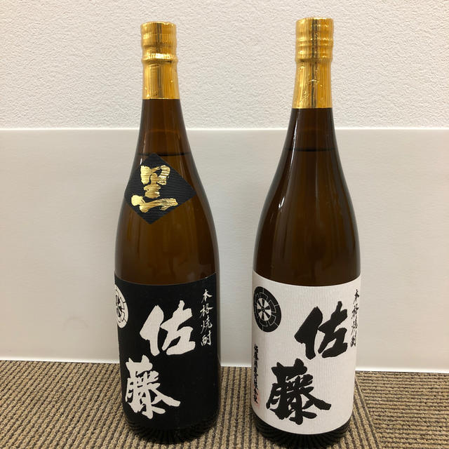 佐藤 焼酎 白黒麹 1800ml×2本 - 焼酎