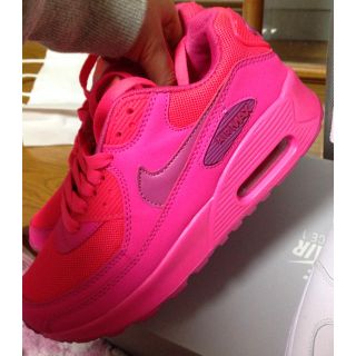 ナイキ(NIKE)のAIR MAX90 ピンク(スニーカー)