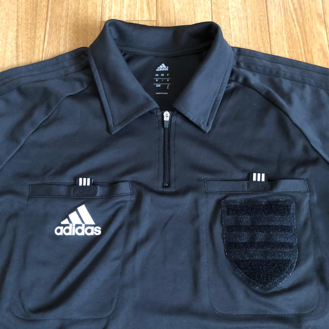 adidas(アディダス)のサッカー　審判服　adidas  アディダス　Lサイズ スポーツ/アウトドアのサッカー/フットサル(ウェア)の商品写真