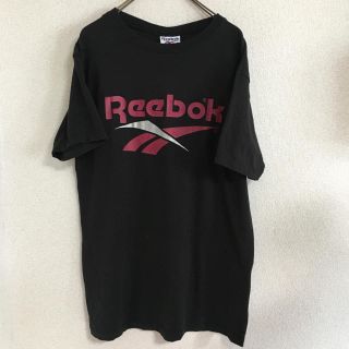 リーボック(Reebok)の90s REEBOK【リーボック】ブランドロゴ！ビッグプリントTシャツ！USA製(Tシャツ/カットソー(半袖/袖なし))