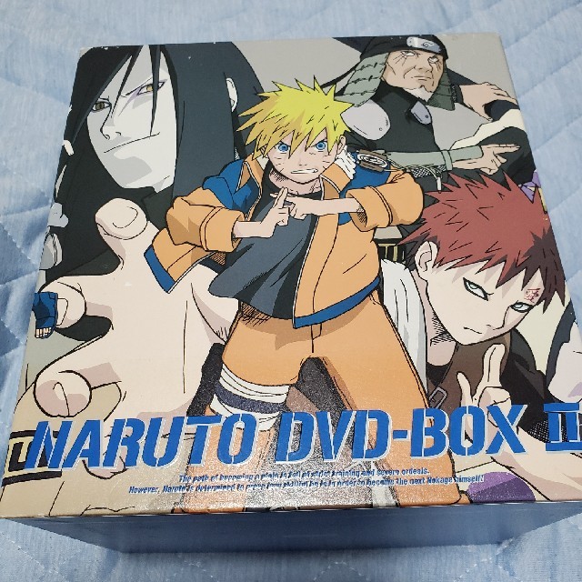 値下げ!!NARUTO-ナルト-　DVD-BOX　II　始動！木ノ葉崩し DVD