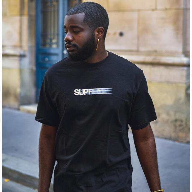 Sサイズ Supreme Motion Logo Tee black