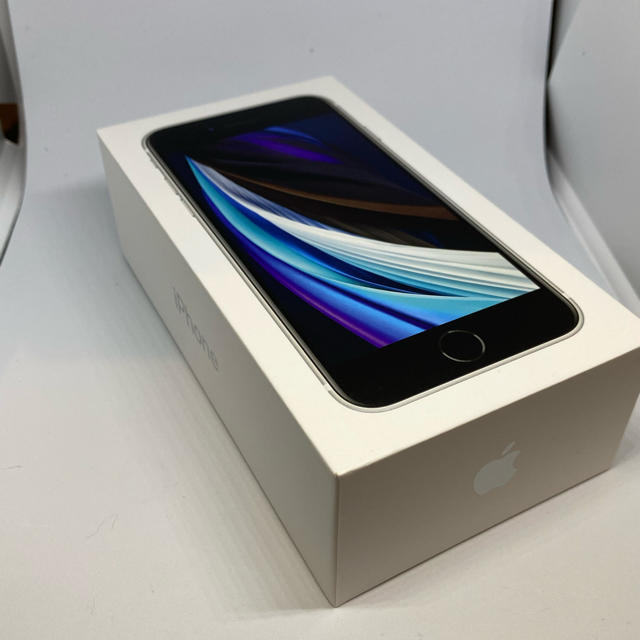 【タイムセール！】 iPhone SE2 simフリー　ホワイト　おまけ付き 64GB本体 スマートフォン本体