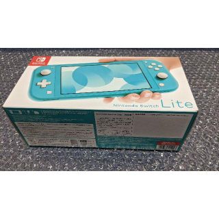 ニンテンドウ(任天堂)の【新品未開封】NintendoSwitchLite(ターコイズ)(家庭用ゲーム機本体)