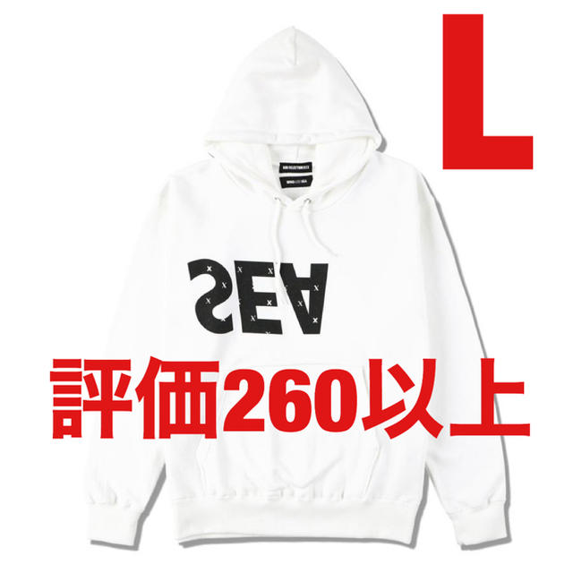 WDS × XXX HOODIE﻿ パーカー ホワイト Lサイズ