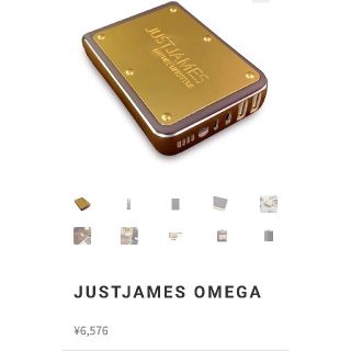 新品未使用    JUSTJAMES OMEGA モバイルバッテリー(バッテリー/充電器)