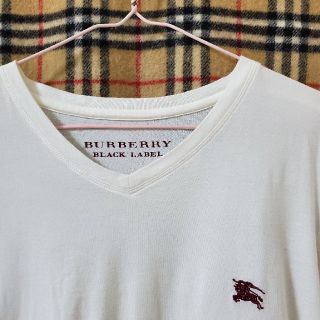 バーバリーブラックレーベル(BURBERRY BLACK LABEL)の激安！ロンティー！(Tシャツ/カットソー(七分/長袖))