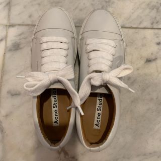 アクネ(ACNE)の【Acne Studios】39サイズ 厚底ホワイトスニーカー(スニーカー)