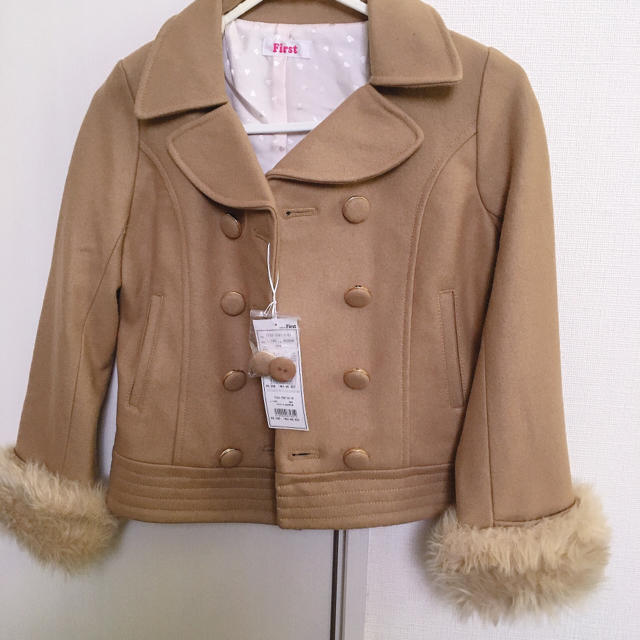 INGNI First(イングファースト)の新品 未使用 タグ付き イングファースト コート キッズ/ベビー/マタニティのキッズ服女の子用(90cm~)(コート)の商品写真