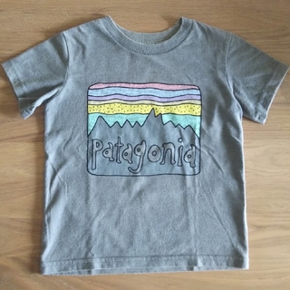 パタゴニア(patagonia)のpatagonia Tシャツ キッズ 3T グレー(Tシャツ/カットソー)