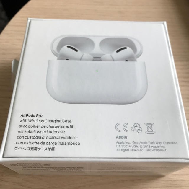 【新品未使用】AirPods Pro 本体