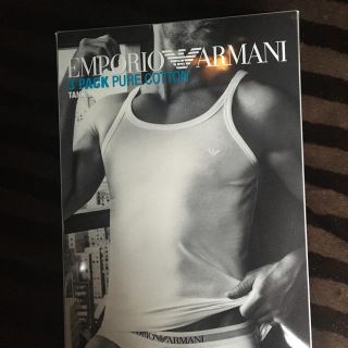 エンポリオアルマーニ(Emporio Armani)の値下げ！エンポリオアルマーニ　タンクトップ　インナー　白　新品未使用(タンクトップ)