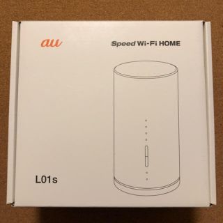 エーユー(au)のau Speed Wi-Fi HOME L01s(その他)