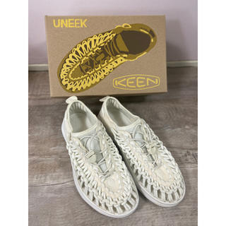 キーン(KEEN)のKEEN#キーン#ホワイト#UNEEK O2#ユニークオーツー(サンダル)