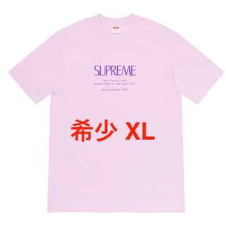 シュプリーム(Supreme)のSupreme Anno Domini Tee Purple XL(Tシャツ/カットソー(半袖/袖なし))