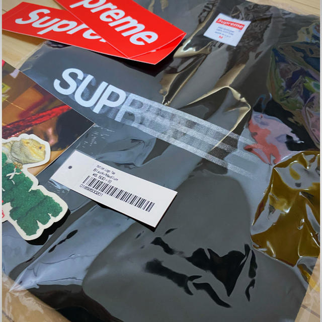 SupremeモーションロゴTシャツ Mサイズ ブラック