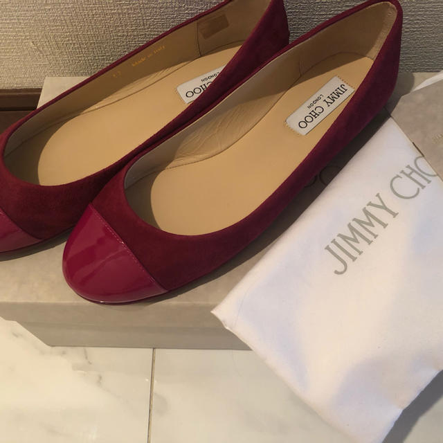 新品未使用　JIMMY CHOO  ジミーチュウ  GAZE FLAT 37