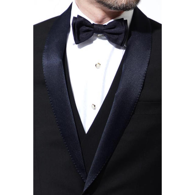 値下げ　タキシード　ルイジビアンキ　3ピース　結婚式 メンズのスーツ(セットアップ)の商品写真