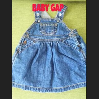 ベビーギャップ(babyGAP)のbabygap GAP  ジャンパースカート デニムワンピース(ワンピース)