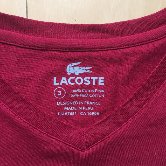 LACOSTE(ラコステ)のTシャツ メンズのトップス(Tシャツ/カットソー(半袖/袖なし))の商品写真