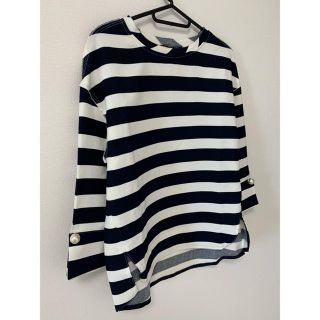 ザラ(ZARA)のZARA ボーダートップス　size XS(カットソー(長袖/七分))