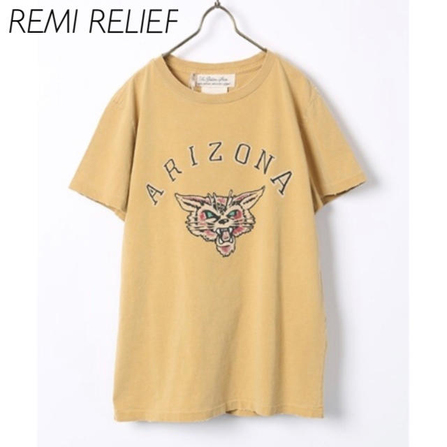 L'Appartement DEUXIEME CLASSE(アパルトモンドゥーズィエムクラス)の美品　REMI RELIEF/レミレリーフ ARIZONA 半袖Tシャツ レディースのトップス(Tシャツ(半袖/袖なし))の商品写真